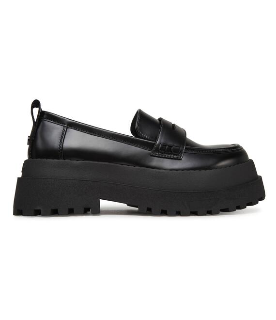 Loafers Buffalo Pluto Loafer 1624086 Μαύρο Loafers Buffalo Pluto Loafer 1624086 Μαύρο